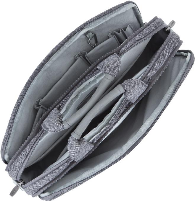 Купить Rivacase 7930 15.6" Messengerhülle Grau (7930 GREY) в магазине wardena.ru