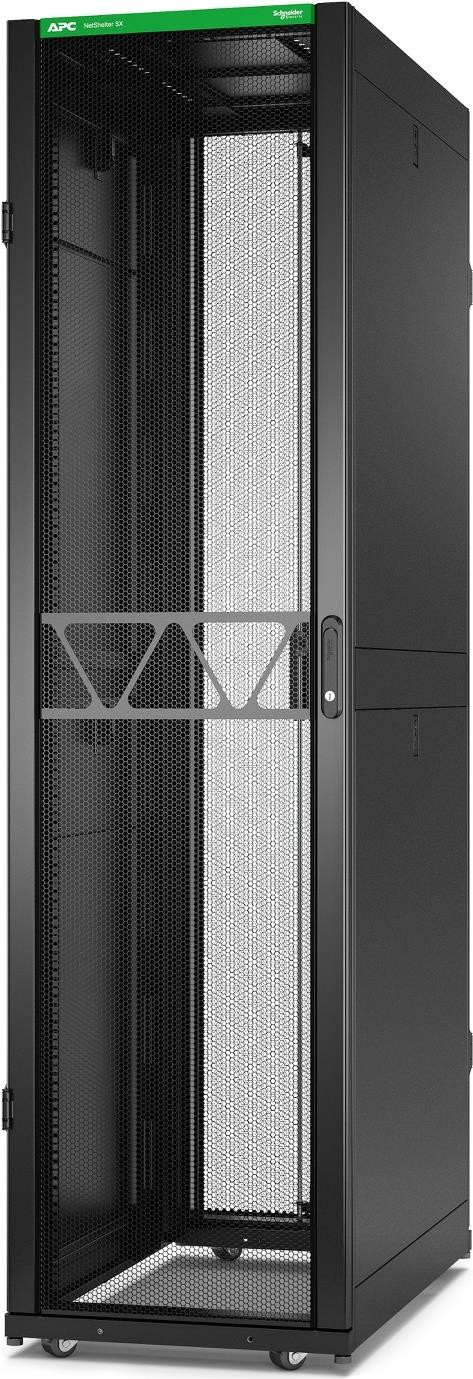 Купить APC NetShelter SX Gen 2 - Schrank Netzwerkschrank - 2258 (H) x 600 (B) x 1070 (T) mm, mit Seiten - bodenstehend - Schwarz - 48U - 48.3 cm (19") (AR3107B2) в магазине wardena.ru