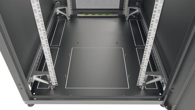 Купить EFB-Elektronik 48,30cm (19") Serverschrank PRO 42HE, 800x1000 mm, F=1-tlg R=2-tlg, RAL9005 Hersteller: EFB Elektronik (PRO-4280TS.P1P2) в магазине wardena.ru