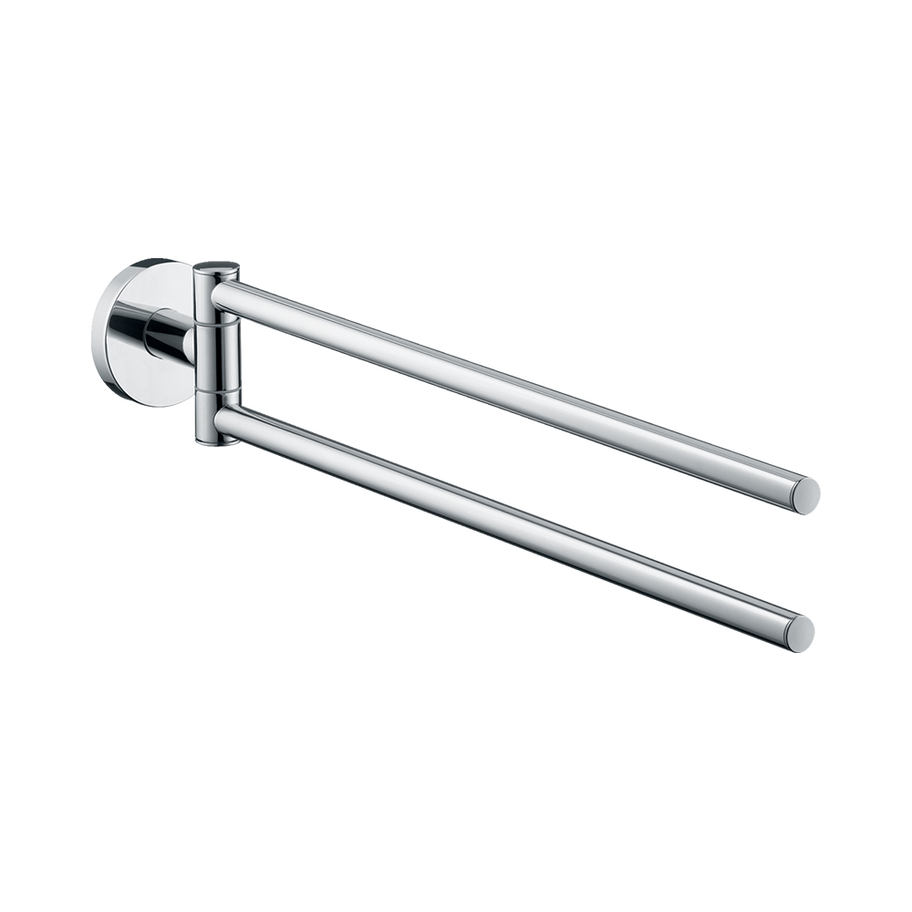 Купить Hansgrohe Logis Полотенцедержатель двойной поворотный хром 40512000 в магазине wardena.ru