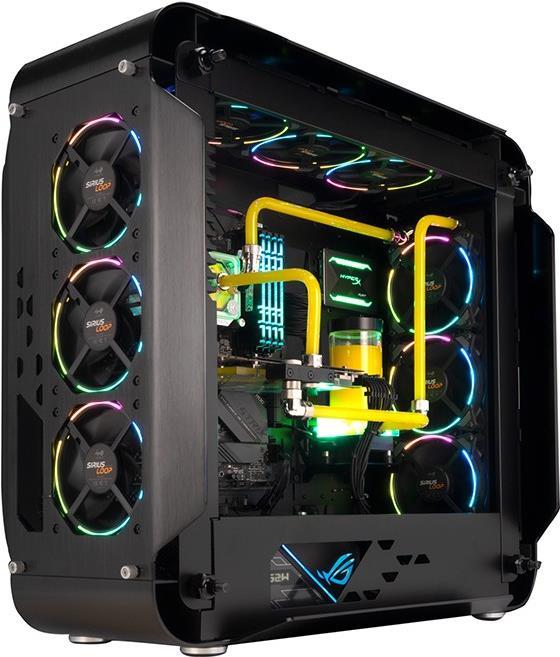 Купить In Win 925 - Full Tower - PC - Aluminium - SECC - Gehärtetes Glas - Schwarz - ATX - EATX - micro ATX - Mini-ITX - 20 cm (925 BLACK) в магазине wardena.ru