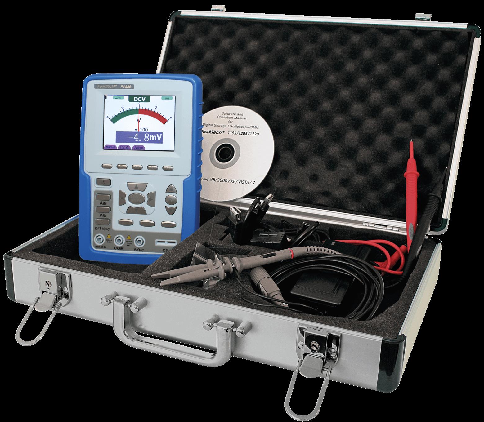 Купить PeakTech Hand-Oszilloskop 1x20 MHz (PeakTech 1220) в магазине wardena.ru