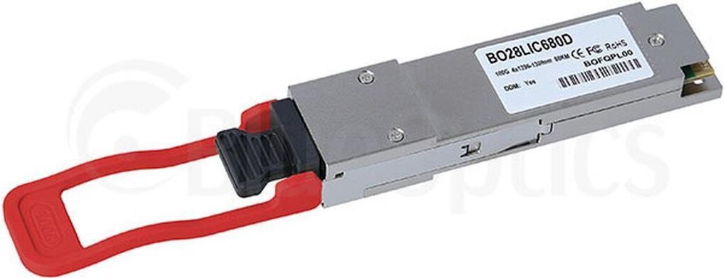 Купить Kompatibler Cisco QSFP-100G-ZR4-S BlueOptics BO28LIC680D QSFP28 Transceiver, LC-Duplex, 100GBASE-ZR4, Singlemode Fiber, internes WDM 4x1296-1309nm, 80KM, 0°C/+70°C, DDM (QSFP-100G-ZR4-S-BO) в магазине wardena.ru