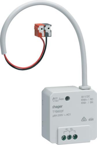 Купить Hager TYB602F - -5 - 45 °C - Grau - IP20 - 44 mm - 1 Stück(e) (TYB602F) в магазине wardena.ru