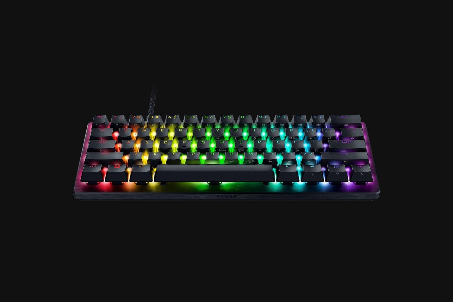 Купить Razer Huntsman V3 Pro Mini Tastatur USB QWERTZ Deutsch Schwarz (RZ03-04990400-R3G1) в магазине wardena.ru