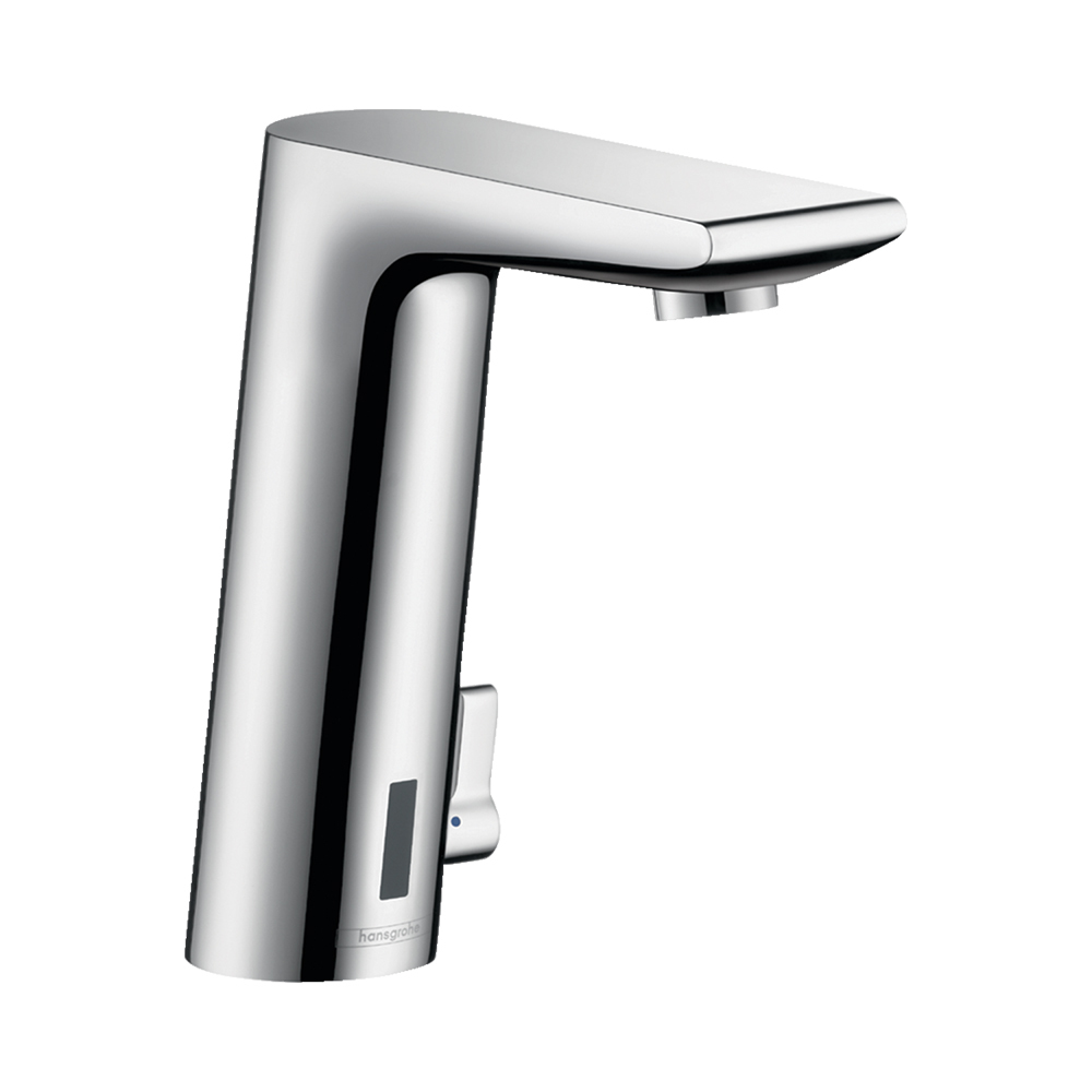 Купить Hansgrohe Metris S Смеситель для раковины электронный с регулировкой температуры питание от батареек хром 31100000 в магазине wardena.ru