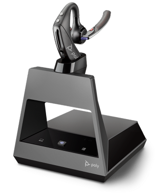 Купить POLY Voyager 5200 Office Kopfhörer Ohrbügel - im Ohr Schwarz Bluetooth (214603-05) в магазине wardena.ru