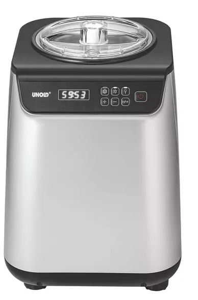 Купить UNOLD Uno 48825 Eismaschine (135 Watt, Silber/Schwarz) (48825) в магазине wardena.ru