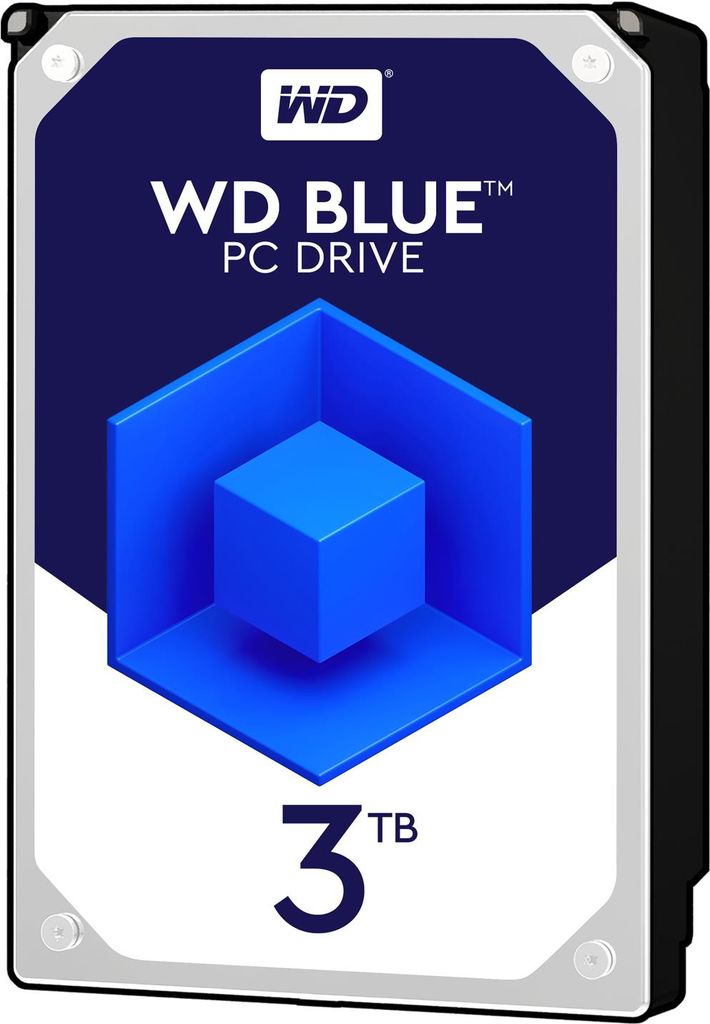 Купить WD Blue WD30EZRZ - Festplatte - 3 TB - intern - 3.5" (8.9 cm) - SATA 6Gb/s - 5400 U/min - Puffer: 64 MB в магазине wardena.ru