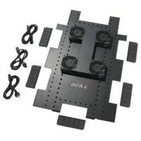 Купить APC Roof Fan Tray - Rack-Lüftereinsatz - Wechselstrom 208/230 V - Schwarz - für NetShelter SX Enclosure with Sides (ACF502) в магазине wardena.ru