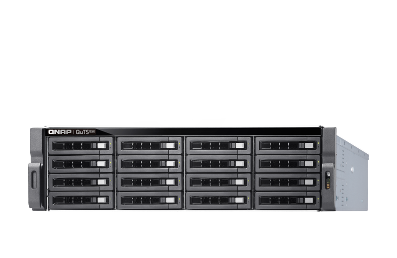 Купить QNAP TS-H1677XU-RP - NAS-Server - 16 Schächte - Rack - einbaufähig - SATA 6Gb/s - RAID 0, 1, 5, 6, 10, 50, JBOD, 5 Hot Spare, 6 Hot Spare, 60, 10-Hot-Spare, RAID TP - RAM 32 GB - Gigabit Ethernet / 10 Gigabit Ethernet - (TS-H1677XU-RP-3700X-32G) в магазине wardena.ru