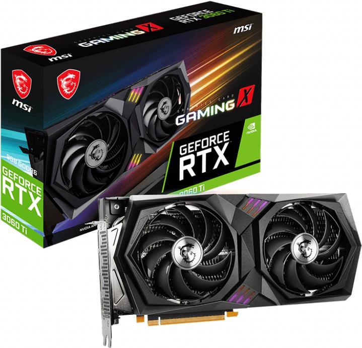 Купить MSI GeForce RTX 3060 Ti GAMING X 8G LHR - Grafikkarten - GF RTX 3060 Ti - 8 GB GDDR6 - PCIe 4.0 - HDMI, 3 x DisplayPort (V397-231R) в магазине wardena.ru