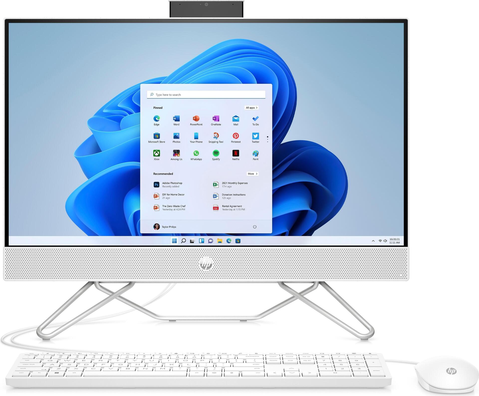 Купить HP 24-cb1007ng - All-in-One (Komplettlösung) - Core i7 1255U / 1.7 GHz - RAM 8 GB - SSD 1 TB - NVMe - Iris Xe Graphics - GigE - WLAN: 802.11a/b/g/n/ac, Bluetooth 5.0 - Win 11 Home - Monitor: LED 60.5 cm (23.8") 1920 x 10 (72Y21EA#ABD) в магазине wardena.ru