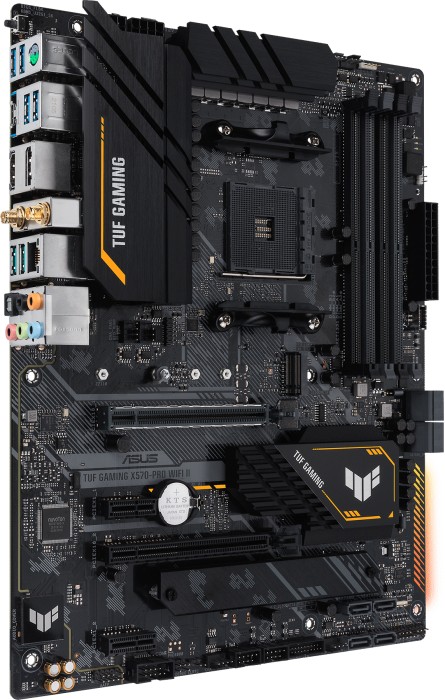 Купить ASUS TUF GAMING X570-PRO WIFI II - Motherboard - ATX - Socket AM4 - AMD X570 Chipsatz - USB-C Gen2, USB 3.2 Gen 1, USB 3.2 Gen 2 - 2.5 Gigabit LAN, Wi-Fi, Bluetooth - Onboard-Grafik (CPU erforderlich) - HD Audio (8-Kanal (90MB19Z0-M0EAY0) в магазине wardena.ru