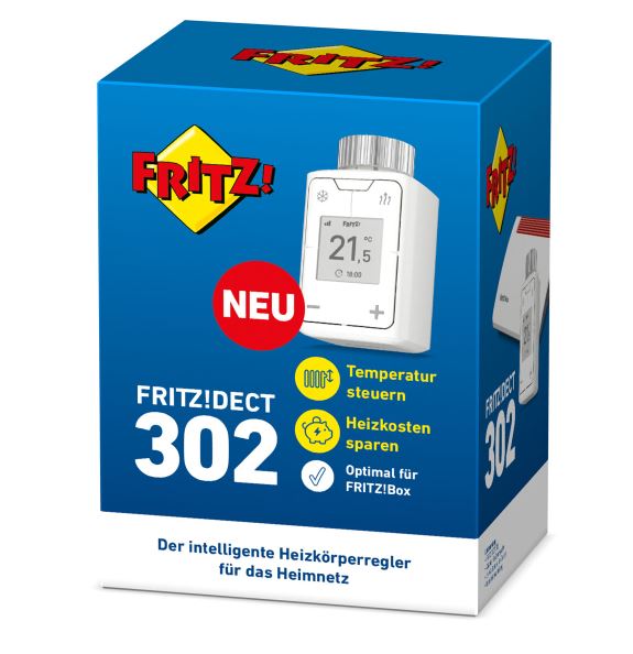 Купить Home AVM FRITZ!DECT 302 - Der intelligente Heizkörperregler für das Heimnetz (20002961) в магазине wardena.ru
