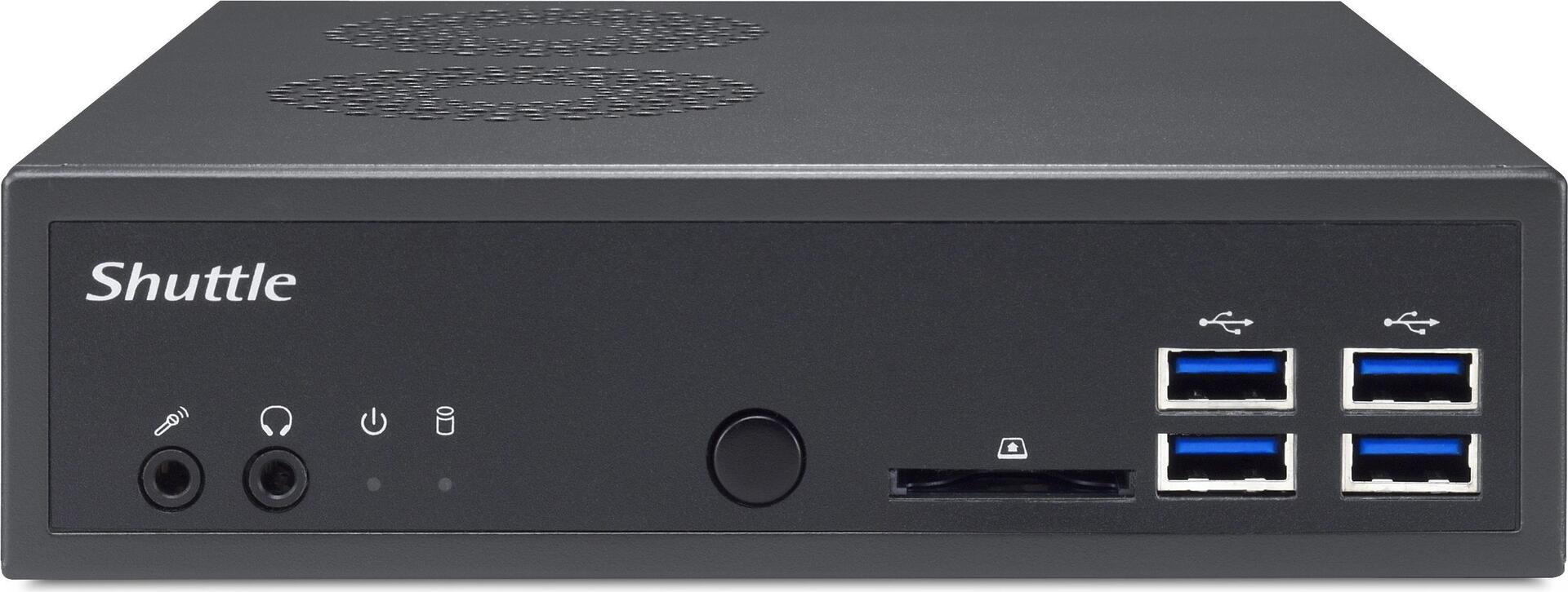 Купить Shuttle XPC slim DA320 - Barebone - Slim-PC - Socket AM4 - AMD A320 - keine CPU - RAM 0GB - GigE (DA320) в магазине wardena.ru