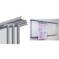 Купить FRANKEN Universelles Gleiterset für PRO-System inkl. Wandabstandhalter, Aluminium, Farbe: silber - 1 Stück (PSSA) в магазине wardena.ru