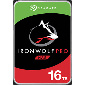 Купить Seagate IronWolf Pro ST16000NE000 - Festplatte - 16 TB - intern - 3.5" (8.9 cm) - SATA 6Gb/s - 7200 U/min - Puffer: 256 MB в магазине wardena.ru