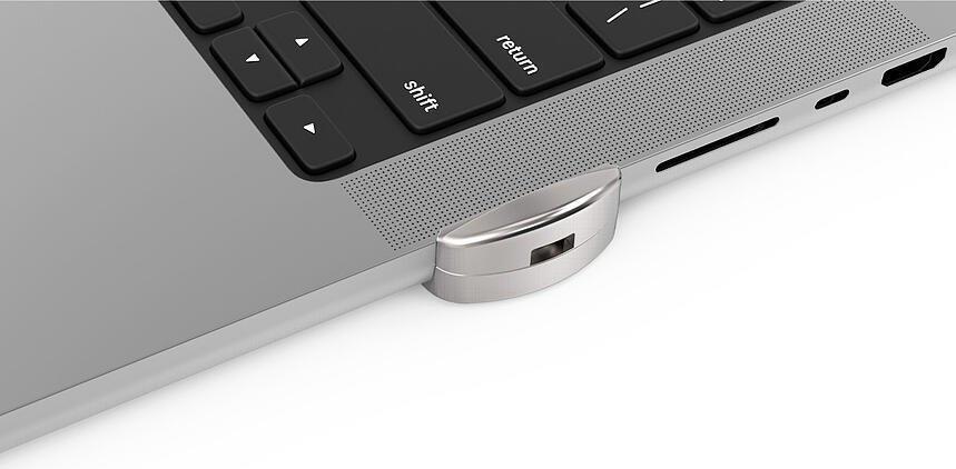 Купить Compulocks MacBook Pro M1 40,60cm (16")  (2021) Lock Adapter With Combination Lock - Sicherheitsschlossadapter - mit Kombinationsschloss - für Apple MacBook Pro 16 (Late 2021) (MBPR16LDG02CL) в магазине wardena.ru