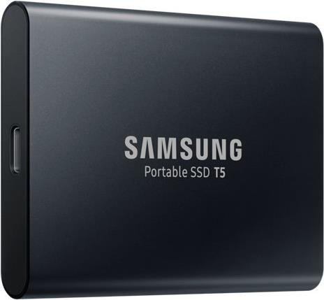 Купить Samsung Portable SSD T5 MU-PA1T0 - SSD - verschlüsselt - 1TB - extern (tragbar) - USB 3,1 Gen 2 - 256-Bit-AES - Deep Black (MU-PA1T0B/EU) в магазине wardena.ru