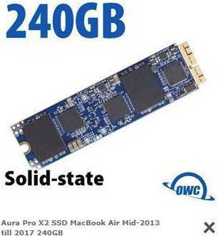 Купить OWC Aura Pro X2. SSD Speicherkapazität: 240 GB, SSD-Formfaktor: M.2, Lesegeschwindigkeit: 2989 MB/s, Schreibgeschwindigkeit: 1208 MB/s, Komponente für: PC/notebook (OWCS3DAPT4MB02) в магазине wardena.ru