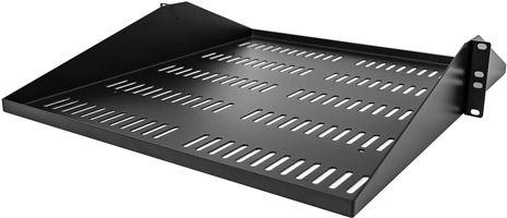 Купить StarTech.com 2U 48,30cm (19")  Fachboden für Rack - Perforierte, freitragende rack ablage mit zentrierter befestigung - Belüftete rack ablage - Belastbarkeit 91kg - 50cm tief (SHELF-2U-20-CENTER-V) - Rack - Regal - Schwa в магазине wardena.ru