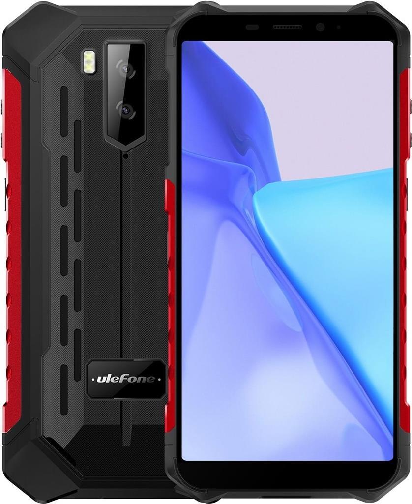 Купить Ulefone Armor X9 Pro 14 cm (5.5") Dual-SIM Android 11 4G Mikro-USB 4 GB 64 GB 5000 mAh Schwarz - Rot (UF-AX9P/RD) в магазине wardena.ru