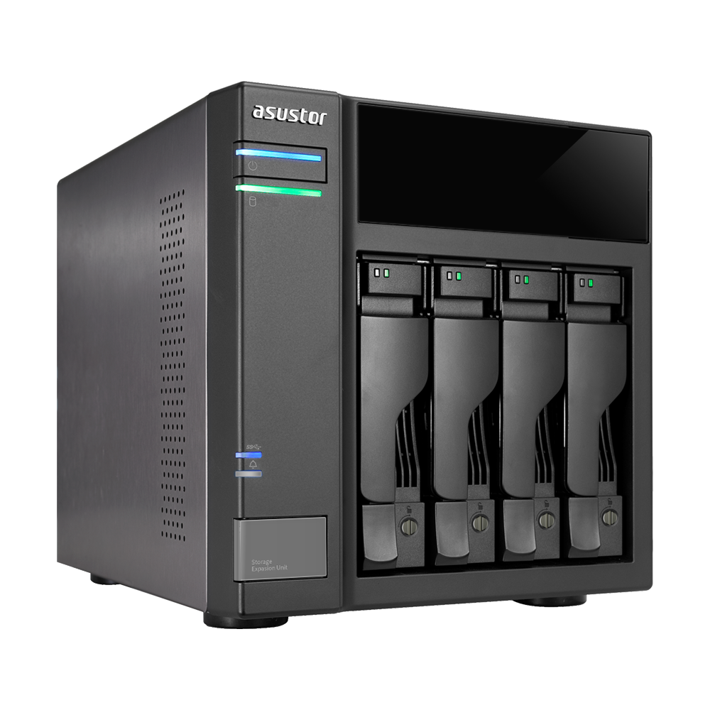 Купить ASUSTOR AS6004U - Festplatten-Array - 4 Schächte (SATA-600) - USB 3,1 (extern) (90IX0141-BW3S10) в магазине wardena.ru