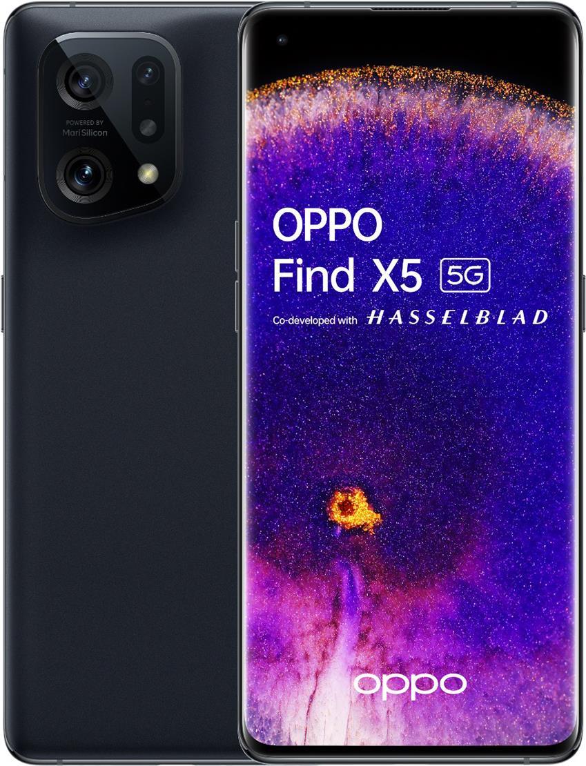 Купить OPPO Find X5 16,6 cm (6.55" ) Dual-SIM Android 12 5G USB Typ-C 8 GB 256 GB 4800 mAh Schwarz (6042678) в магазине wardena.ru