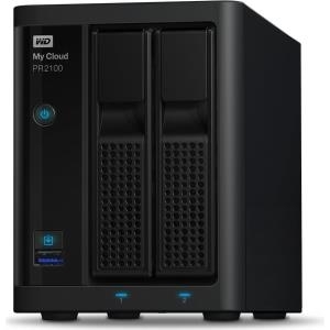 Купить WD My Cloud PR2100 WDBBCL0200JBK - Pro Series - NAS-Server - 2 Schächte - 20TB - HDD 10TB x 2 - RAID 0, 1, JBOD - RAM 4GB - Gigabit Ethernet (WDBBCL0200JBK-EESN) в магазине wardena.ru