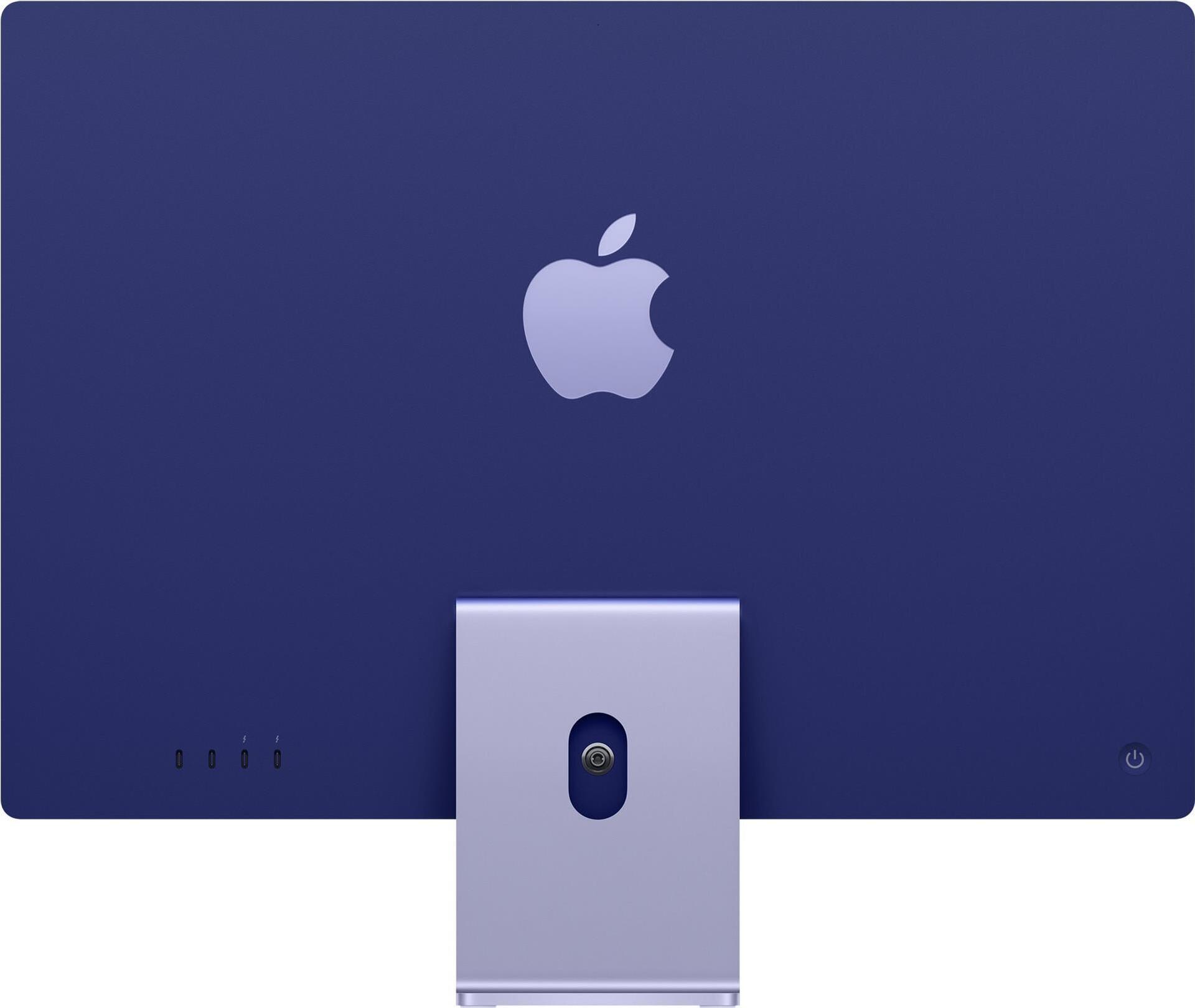 Купить APPLE iMac Z19Q 59,62cm 23,5Zoll Apple M3 8C CPU/10C GPU/16C N.E. 8GB 512GB SSD Gbit Eth. MM MaKey TID DE - Violett (Z19QD/A) в магазине wardena.ru