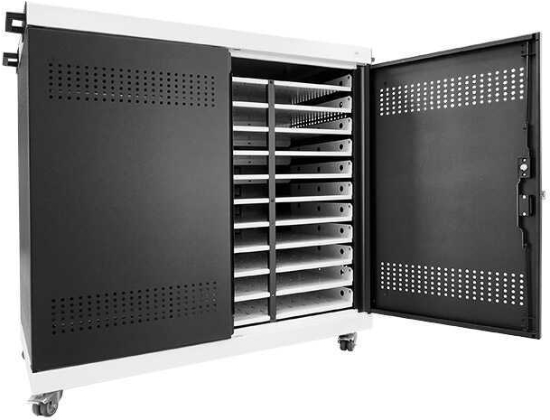 Купить Protect+Charge Laptopwagen / mobiler Tablet-Schrank - bis zu 30 Geräte - abschließbar - konfigurierbarer Lade-Timer (99LNPC30MOB) в магазине wardena.ru