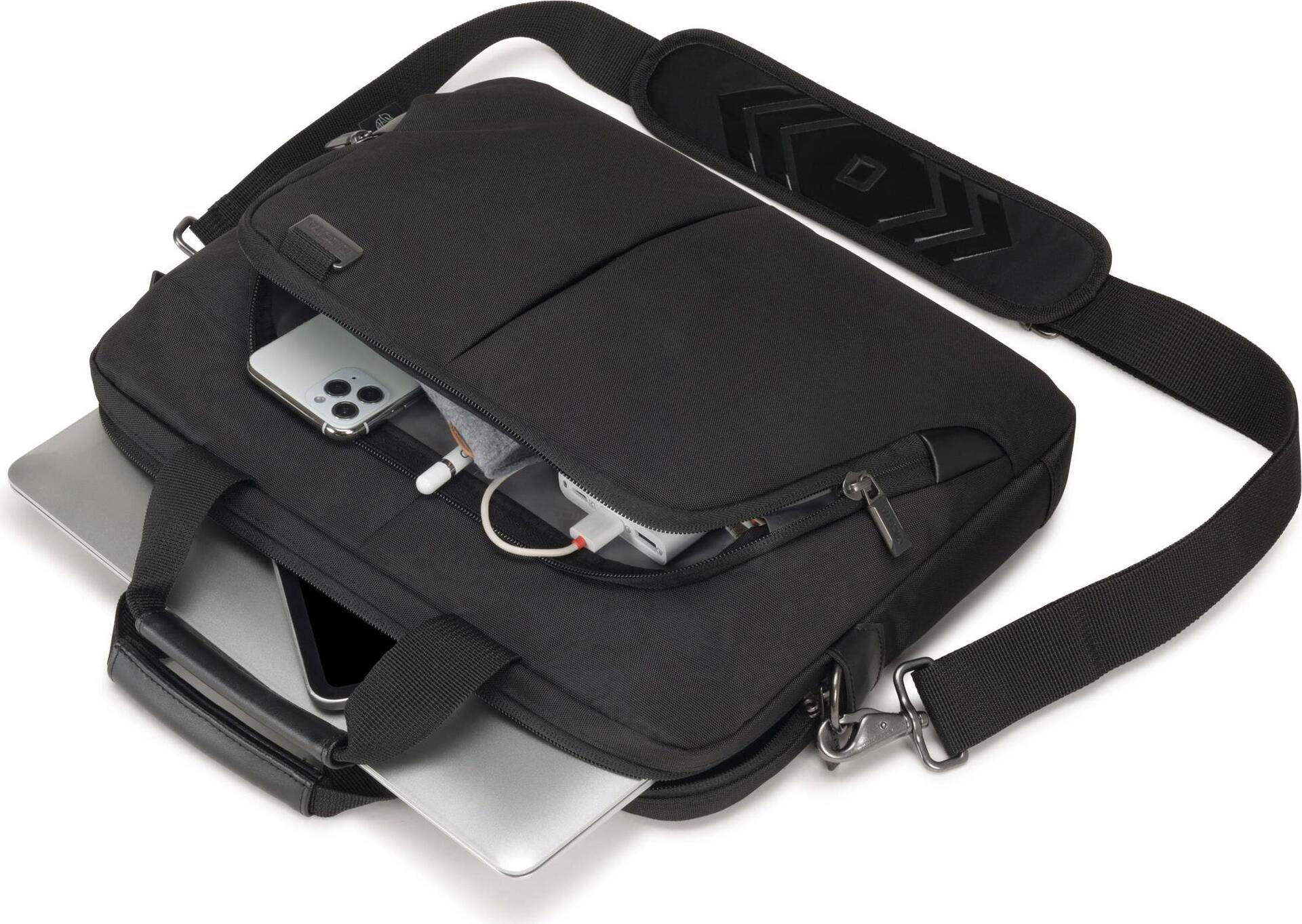 Купить DICOTA Eco Slim Case PRO - Notebook-Tasche - 35.8 cm - 30,50cm (12") - 14.1" - Schwarz (D30990-RPET) в магазине wardena.ru