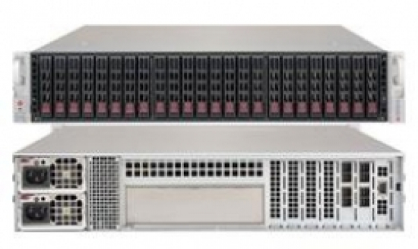 Купить Chassis Supermicro CSE-216BE2C-R609JBOD 2U 650W Redundant Hot-Swap 24xHDD SATA/SAS в магазине wardena.ru