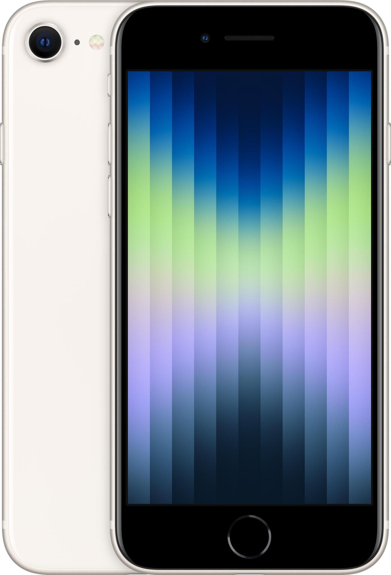 Купить Apple iPhone SE (3rd generation) - 5G Smartphone - Dual-SIM - 64GB - LCD-Anzeige - 4.7" - 1334 x 750 Pixel - rear camera 12 MP - front camera 7 MP - Starlight (MMXG3ZD/A) в магазине wardena.ru