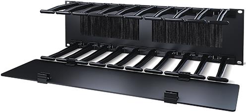 Купить APC Cable Management - Rack-Kabelführungsplatte mit Abdeckung - Schwarz - 3U - für P/N: AR3100, AR3150 (AR8605) в магазине wardena.ru