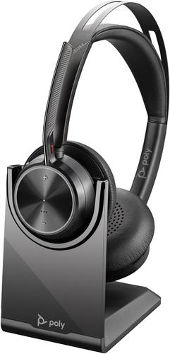 Купить HP Poly Voyager Focus 2 - Headset - On-Ear - Bluetooth - kabellos - aktive Rauschunterdrückung - Adapter USB-C via Bluetooth - Schwarz - Zoom Certified (9T9J5AA#AC3) в магазине wardena.ru