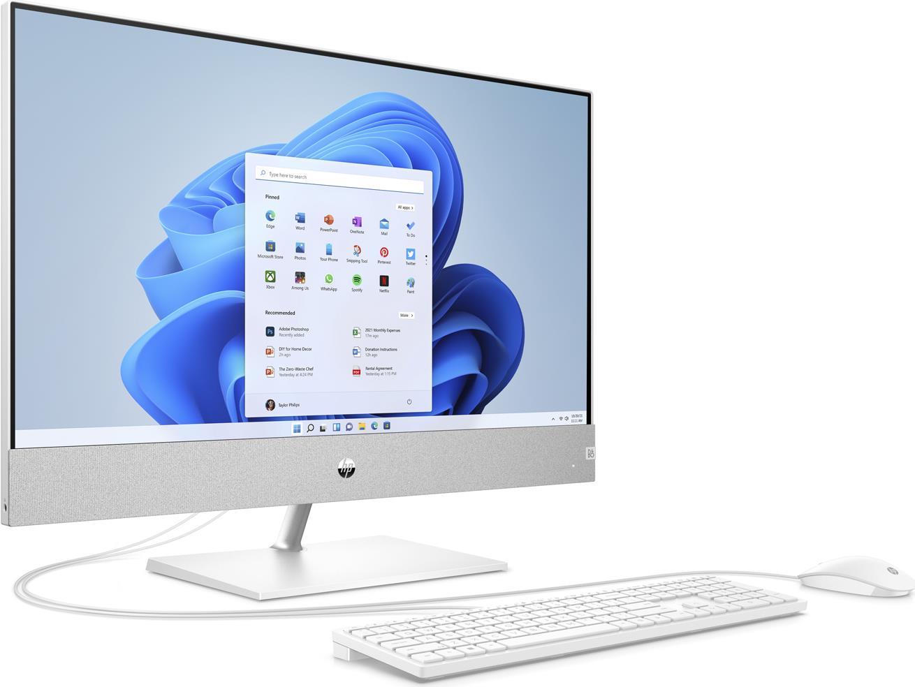 Купить HP Pavilion 27-ca1102ng - All-in-One (Komplettlösung) - Core i7 12700T / 1,4 GHz - RAM 16GB - SSD 1TB - NVMe - GF MX450 - GigE - WLAN: 802,11a/b/g/n/ac, Bluetooth 5,0 - Win 11 Home - Monitor: LED 68,6 cm (27") 2560 x 144 (743B6EA#ABD) в магазине wardena.ru