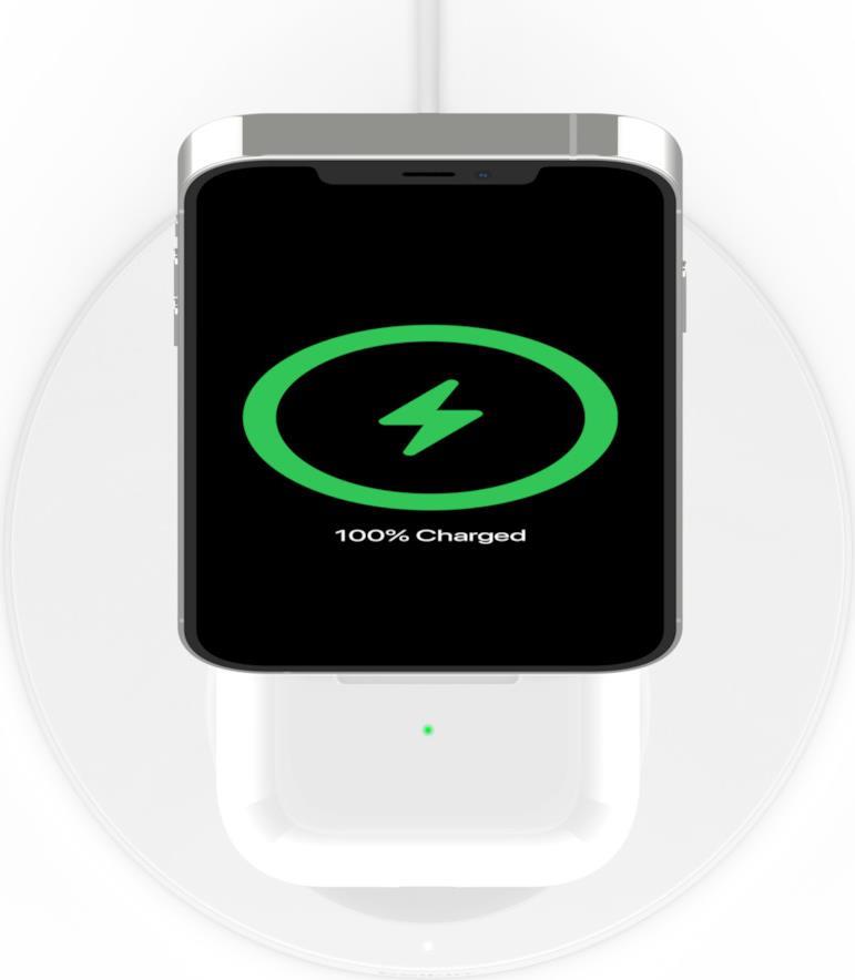 Купить Linksys Belkin BOOST CHARGE PRO MagSafe 2-in-1 - Kabelloses Ladegerät + AC-Netzteil - 15 Watt - Fast Charge - weiß - für Apple AirPods (2nd Generation), AirPods Pro, iPhone 12, 12 mini, 12 Pro, 12 Pro Max (WIZ010VFWH) в магазине wardena.ru