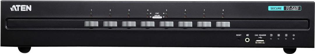 Купить ATEN CS1148DP - PSS PP v3.0 Compliant - KVM-/Audio-Switch - 8 x KVM/Audio - 1 lokaler Benutzer - Desktop (CS1148DP-AT-G) в магазине wardena.ru