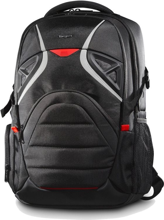Купить Targus Strike Gaming Laptop Backpack - Notebook-Rucksack - 43.9 cm (17.3") - Schwarz, Rot (TSB900EU) в магазине wardena.ru
