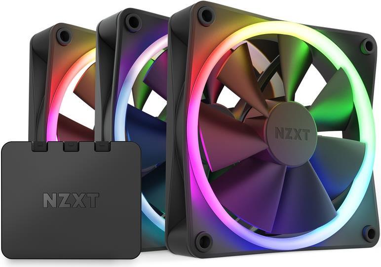 Купить NZXT F120 RGB Triple Pack Computergehäuse Ventilator 12 cm Schwarz 3 Stück(e) (RF-R12TF-B1) в магазине wardena.ru