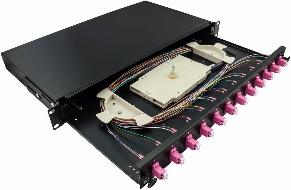 Купить LogiLink F12LC4B - LC - Grau - Metall - Rackeinbau - 1U - 480 mm (F12LC4B) в магазине wardena.ru