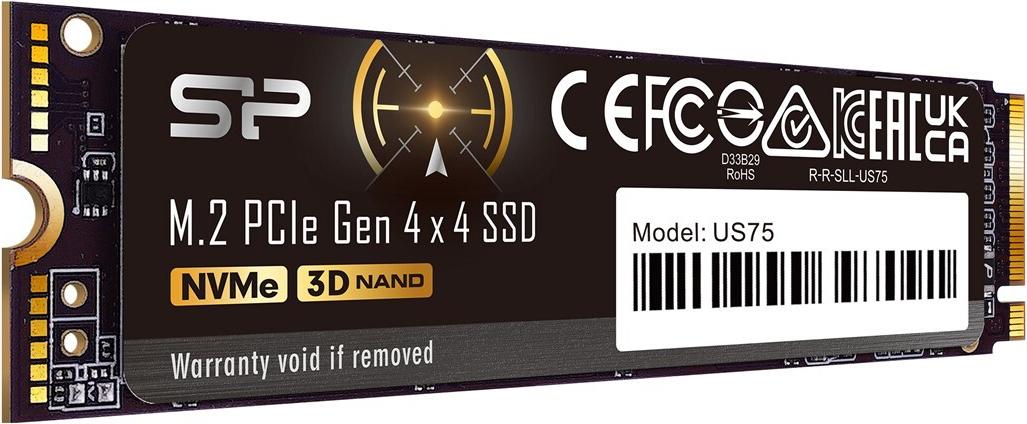 Купить Silicon Power US75 4 TB M.2 PCI Express 4.0 NVMe (SP04KGBP44US7505) в магазине wardena.ru