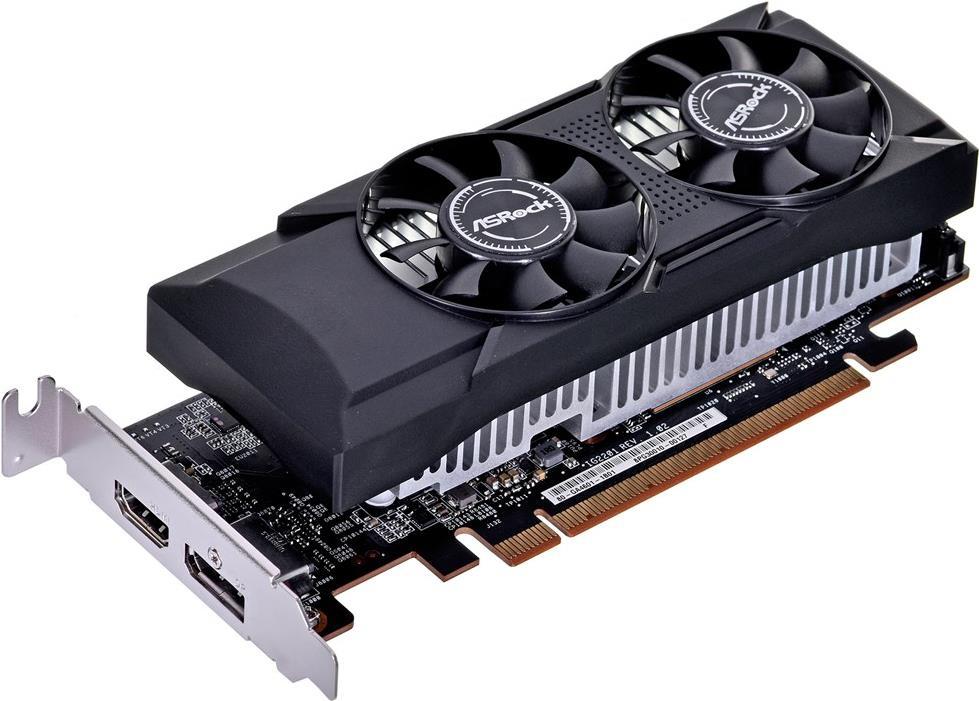Купить Asrock Intel Arc A380 Low Profile 6GB OC GDDR6 VGA Card retail (90-G46ZZ-00UANF) в магазине wardena.ru