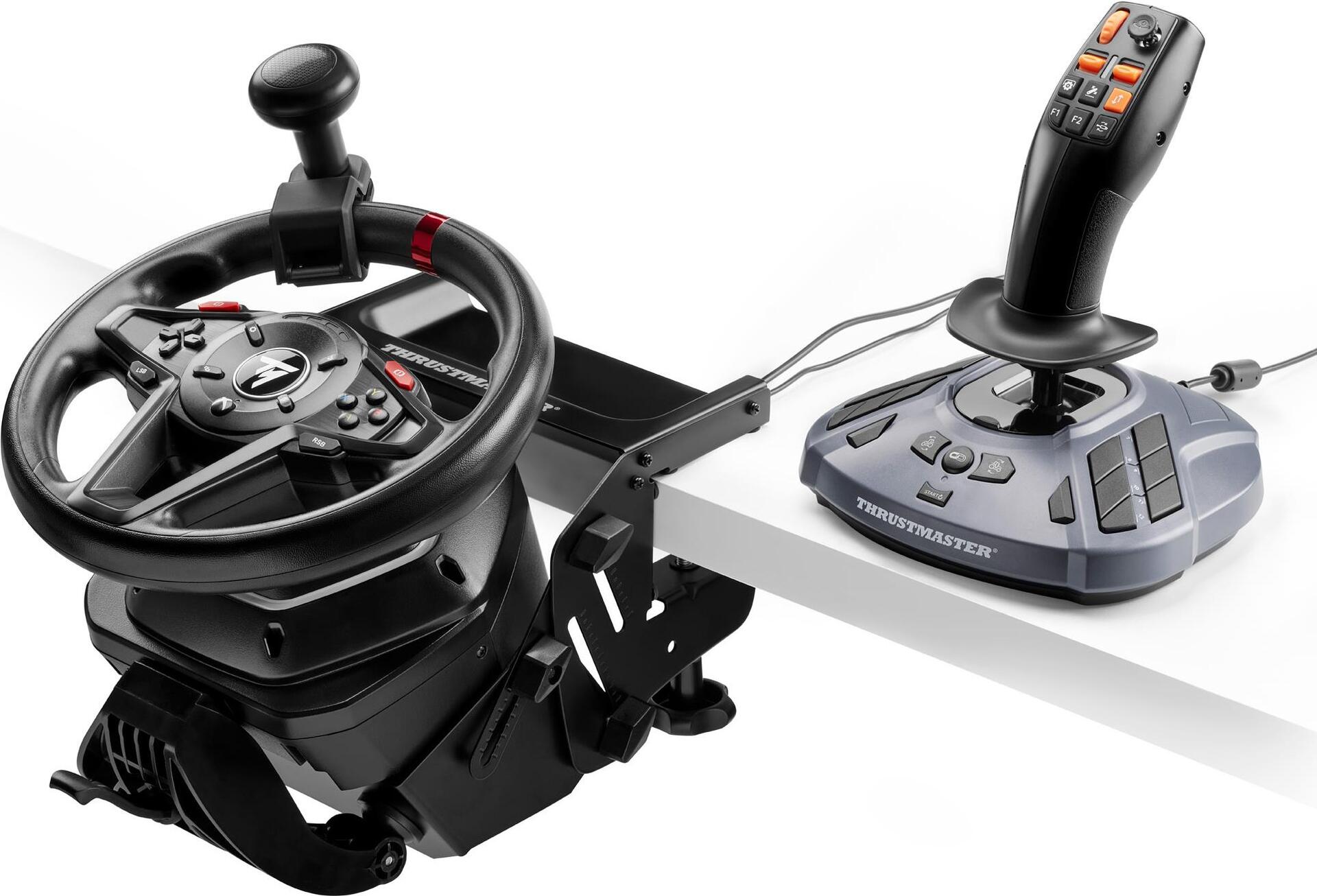 Купить Thrustmaster SimTask FarmStick, Multifunktionaler Joystick für Farming. Gerätetyp: Joystick, Gamingplattformen unterstützt: PC, Gaming-Control Technologie: Analog / Digital. Übertragungstechnik: Kabelgebunden, Geräteschn (2960889) в магазине wardena.ru