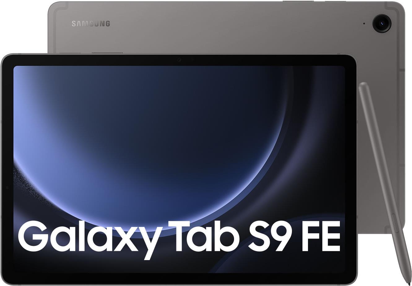 Купить Samsung Galaxy Tab S9 FE - Tablet - Android - 128 GB - 27.7 cm (10.9") TFT (2304 x 1440) - microSD-Steckplatz - Grau (SM-X510NZAAEUB) в магазине wardena.ru
