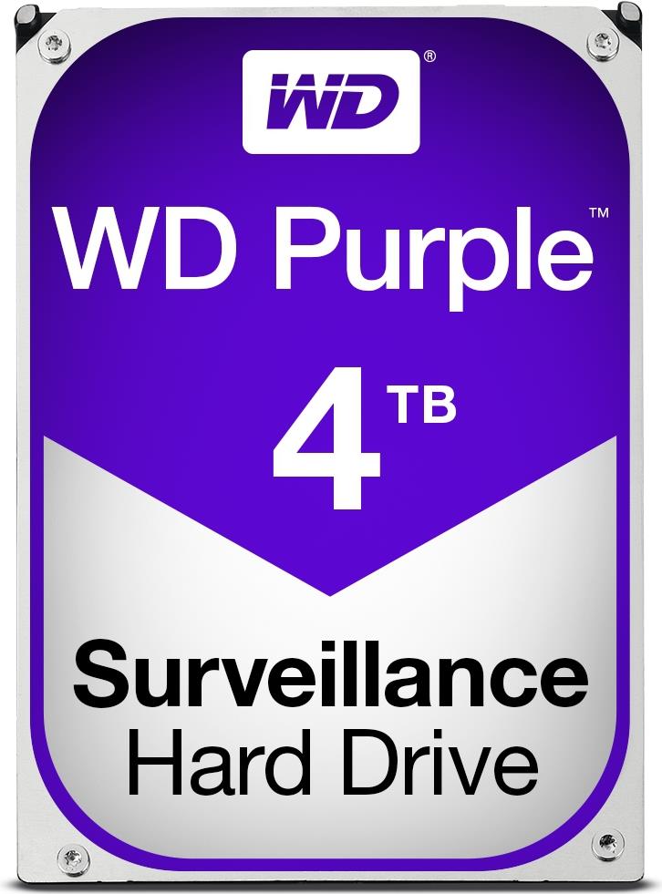 Купить WD Purple WD40PURX - Festplatte - 4 TB - intern - 3.5" (8.9 cm) - SATA 6Gb/s - Puffer: 64 MB - für My Cloud EX2, EX4 в магазине wardena.ru