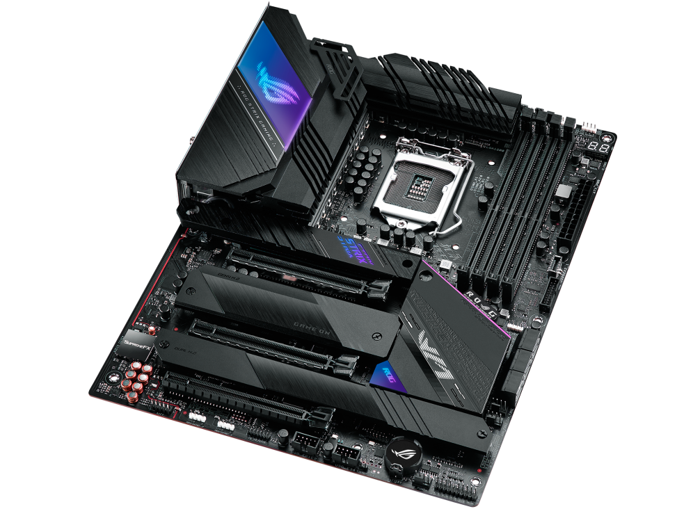 Купить ASUS ROG STRIX Z590-E GAMING WIFI - Motherboard - ATX - LGA1200-Sockel - Z590 - USB-C Gen2, USB 3,2 Gen 1, USB 3,2 Gen 2, USB-C Gen 2x2 - Wi-Fi, 2 x 2,5 Gigabit LAN - Onboard-Grafik (CPU erforderlich) - HD Audio (8-Kanal (90MB1640-M0EAY0) в магазине wardena.ru