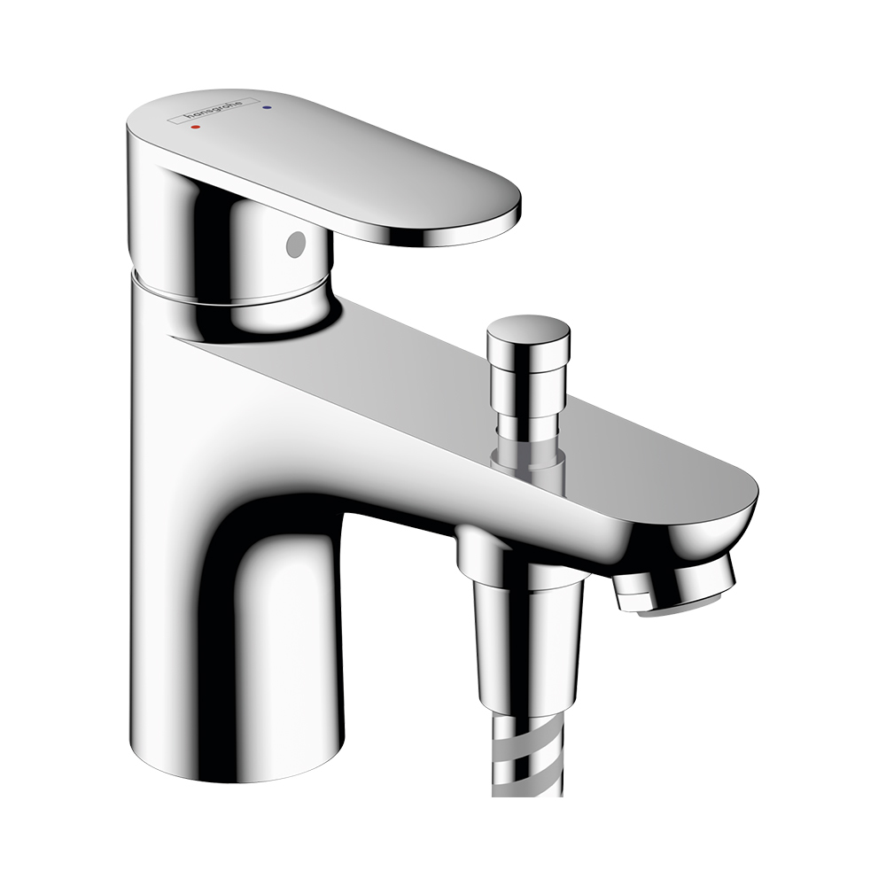 Купить Hansgrohe Vernis Blend Смеситель для ванны и душа однорычажный Monotrou хром 71444000 в магазине wardena.ru